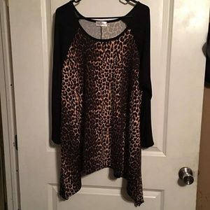 Cheetah Print Tunic